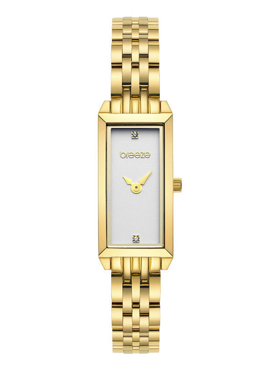 Breeze Women's Watch with Gold Metal Bracelet