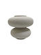 Tabletop Ceramic Decorative Item Fb94629.01 Off-White Crystal Ø18x17cm