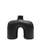 Decor Ceramic pentru Masă Fb94600.02 Negru Mat 27x9x23cm
