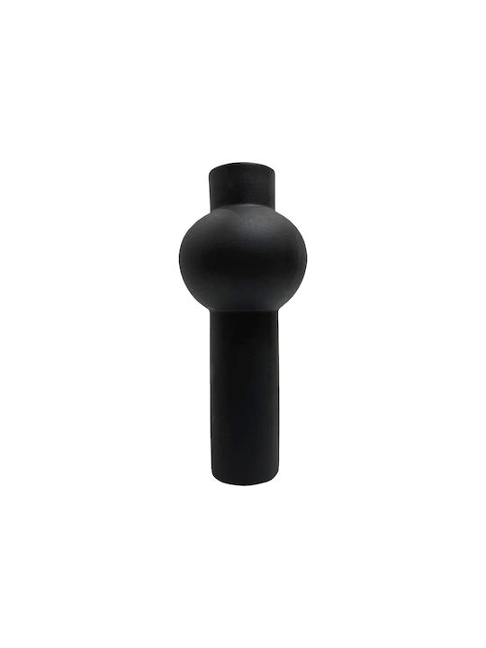 Tabletop Ceramic Decorative Item Fb94604.02 Black Matte Φ17 5x40cm