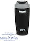Nava "we Care" Glas Thermosflasche Rostfreier S...