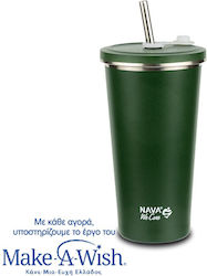 Nava "we Care" Glass Thermos Stainless Steel 52...