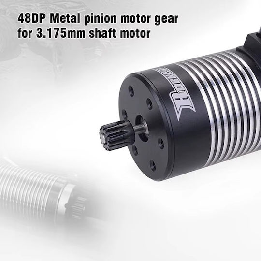 ProtonRC HSS M1 Motor Pinions Gear 11T-30T Black for 5mm shaft M4 Screw Hole with set screw ProtonRC HSS M1 Motor Pinions Gear 11T-30T Black for 5mm shaft M4 Screw Hole with set screw