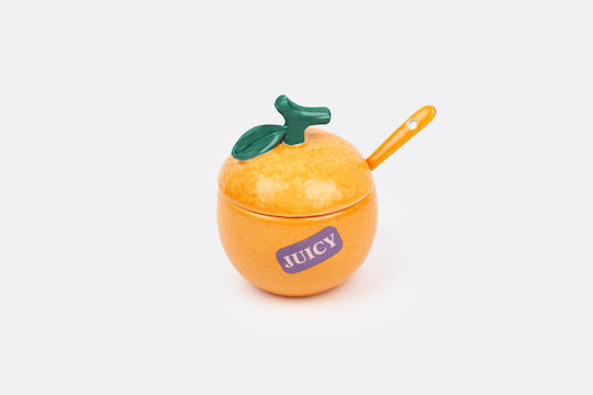 DOIY Sugar Bowl Serving Orange