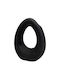 Keramik Tischdekoration Fb94644.02 Schwarz Matt 16,5x9x20 3 Stück