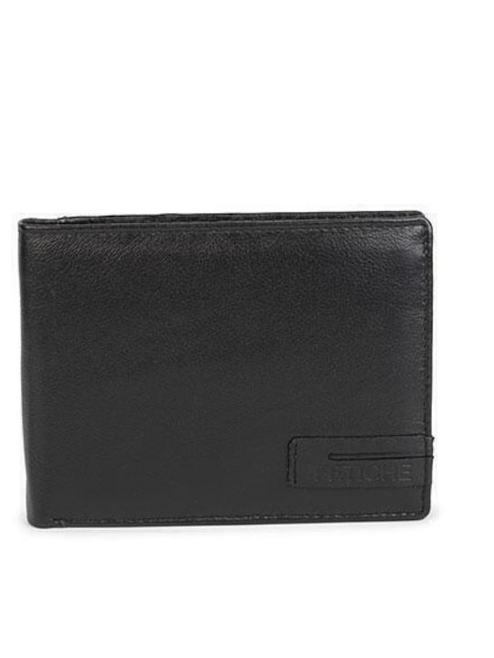 Δερμάτινο Ανδρικό Πορτοφόλι με RFID Μαύρο