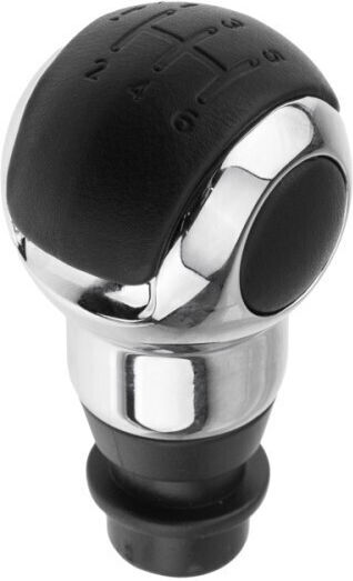 NTY 6 Shift Knob for Peugeot 208 II 2019+ Black