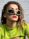 SeeVision Unisex Γυαλιά Ηλίου με Πράσινο Κοκκάλινο Σκελετό και Γκρι Φακό KHAKI-50060