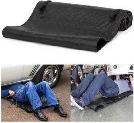 Portable Anti-Slip Car Repair Mat Black