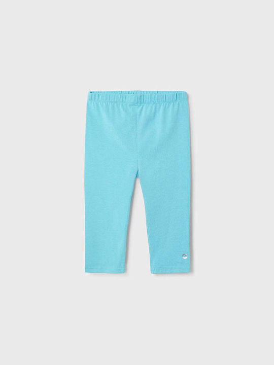 Mayoral Kids Legging Capri Turquoise