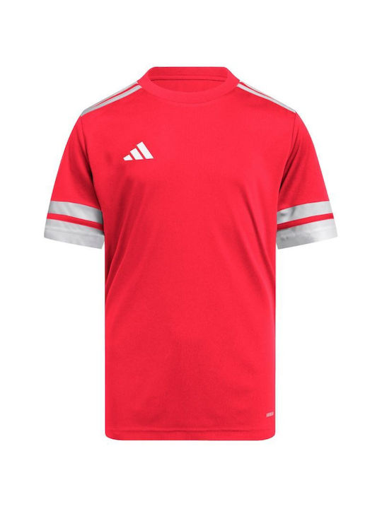 adidas Children's T-shirt Red Squadra