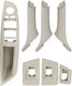 Capac Tratat 5141 7225 873 BMW F10 F18 Volan pe Stânga Bej Alb Versiune Standard Uși Interior Auto