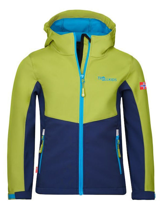 Waterproof Kids' Sports Jacket Windproof with Lining Multicolour