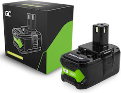 Green Cell Батерия за Инструмент 18V PTRY18V5 Green Cell Батерия за Инструмент 18V PTRY18V5