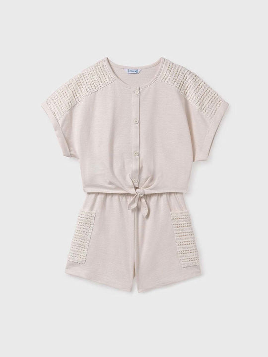 Mayoral Kids Set with Beige Shorts 2 Pieces