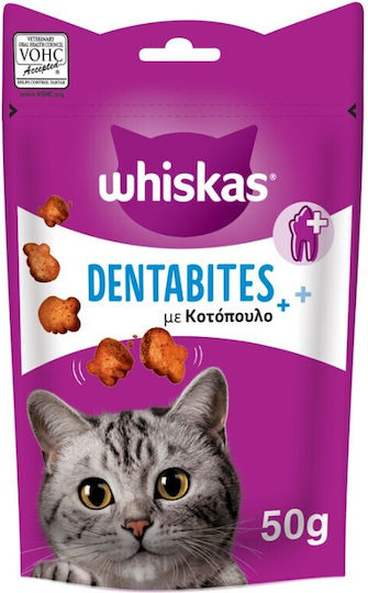 Whiskas Dentabites Chicken 50g