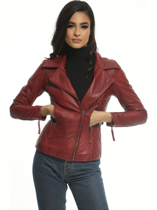 Newton Leather Perfecto Μακρύ Δερμάτινο Γυναικε...