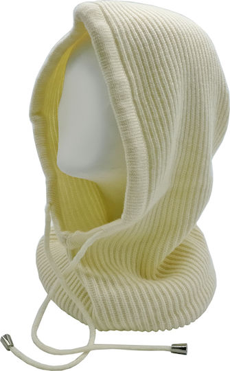 Beanie Ανδρικός Σκούφος Πλεκτός σε Εκρού χρώμα