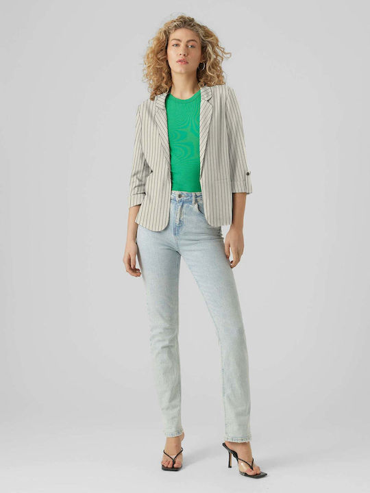 Vero Moda Γυναικείο Σακάκι Εκρού