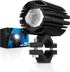 Προβολακια Μηχανης Led Αδιαβροχα Novisight 10-30v Ip68 Μαυρ0 2 Τεμ