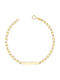 Kiriakos Gofas Kids Bracelet ID from Gold