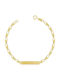 Kiriakos Gofas Kids Bracelet ID from Gold