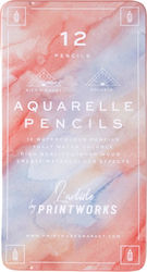 Printworks Printworks Color Pencils Aquarelle 12 Pcs Printworks Printworks Color Pencils Aquarelle 12 Pcs