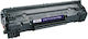 Ht-ce285a Ht Συμβατό Toner Universal Ce285 Cb435a Cb436a Black 2k