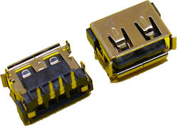 USB букса лаптоп Acer 5920 USB 2.0 женски жак порт конектор код 1-usb031