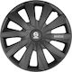Sparco Set Capace de Roți Auto 4 Bucăți 14 Negru