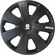 Sparco Auto Radkappen Set 4Stück 15" Schwarz