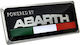 Emblemă Auto Fiat Abarth Panou Spate 80mm X30mm