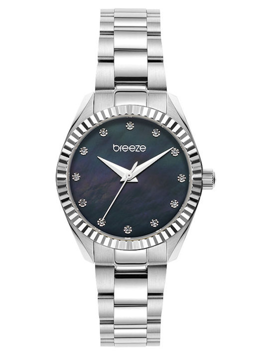 Breeze Γυναικείο Ρολόι 28mm Χρονογράφος Μπαταρί...