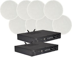 Adastra Smart Pack Ceiling Speakers with Blueto...