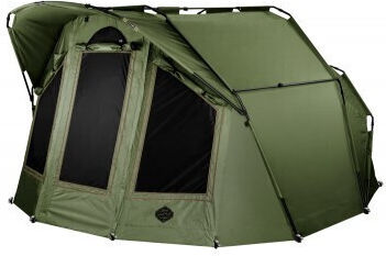 Delphin Yurta Neo Cort de Camping Tunel Verde pentru 3 Persoane 380x310x180cm