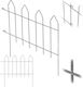 Kadax Mini Garden Fence 2598 K10698