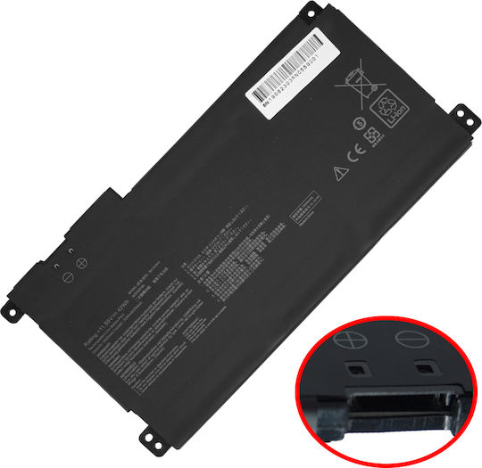 Батерия за лаптоп Asus Vivobook 14 L410ma E510ma F414ma E410ka E410ma B31n1912 11.55v 42wh 3640mah Код 1-bat0449