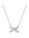 Silver Star Charm Monogramă "X"