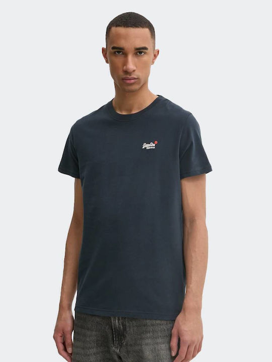 Superdry D1 Ovin T-shirt Navy Blue