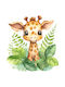 Little Giraffe 21x30cm