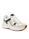 Γυναικεία Chunky Sneakers Λευκά / Μπεζ