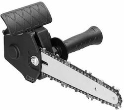 Siks Chainsaw Adapter Electric Drill 6 Inch Chain 1/4 Pitch Multifunctional Portable Wood Accessories Included Black