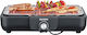 Severin Teppanyaki cu Termostat Reglabil 2300W 37x29cm.