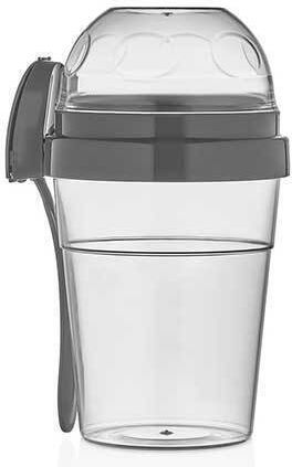 Veltihome Δοχείο Φαγητού Γκρι 400ml