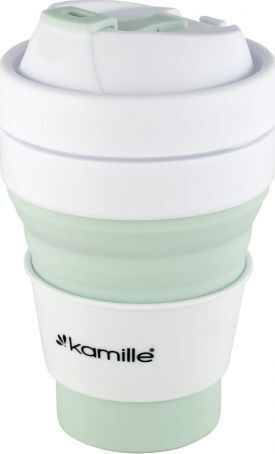 Kamille Kompaktowy Kubek Turystyczny Samochodowy Smart 350ml