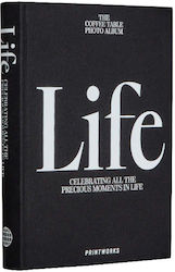 Printworks Албум Life за 160 Снимки Черен 11x15бр
