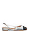 Slingback Ballerinas Silver