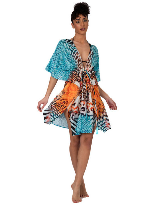 Indian Kaftan with Waist Cord Ar208-c Solo Me 90cm X 90cm One Size Women