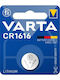 Varta Μπαταρία Λιθίου Ρολογιών CR1616 3V 1τμχ
