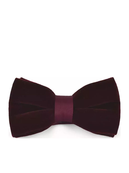 Velvet Bow Tie Makis Tselios Wa106-00000.2 Bordeaux Makis Tselios Bordeaux